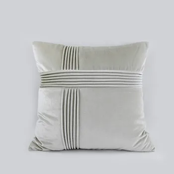 

DUNXDECO Cushion Cover Decorative Pillow Case Cojines Modern Simple Artistic Luxury Geometric Wrinkle Sofa Chair Bedding Coussin