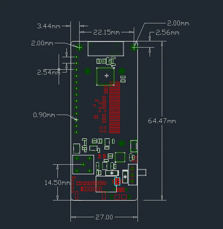 LoRa32 V2.1 ESP32 OLED 0,96 дюймовая SD карта Bluetooth wifi беспроводной модуль SMA