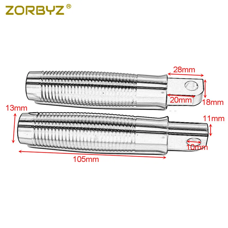 Zorbyz зажим руля с ЧПУ Подножка для ног для Harley Sportster XL 1200 883 48 72 в байкерском стиле