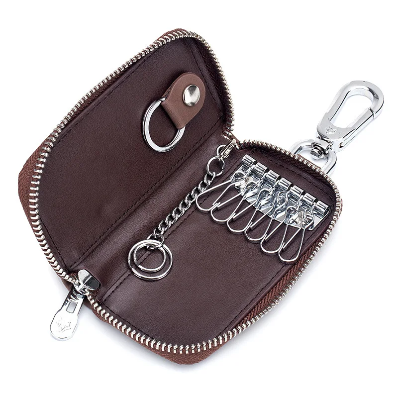 Beli Asli Kulit Sapi Bisnis Kunci Gesper Kunci Mobil Paket Kunci Kulit Pintar Key Holder Kasus Housekeeper pemegang Organizer Dompet