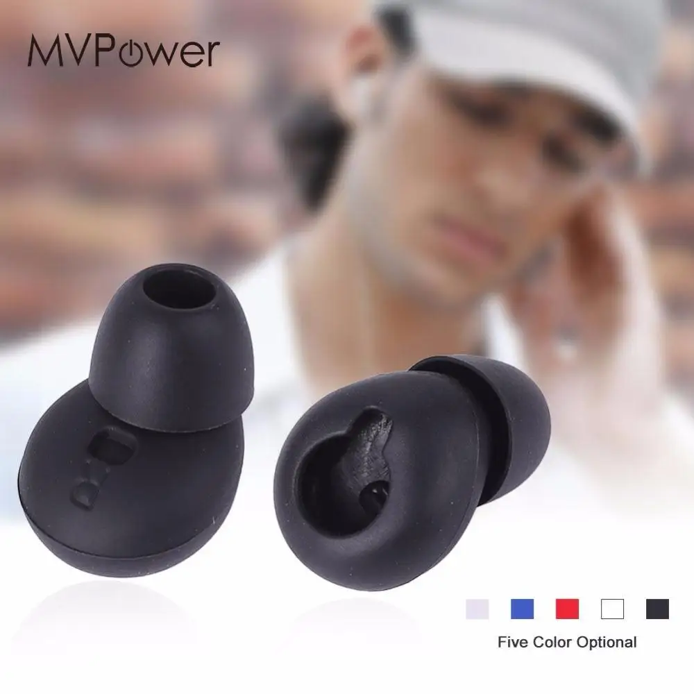 MVpower 2 Pair 4 pcs Replacement Earphone Silicone Earbuds Ear Cap For Samsung SM-R130 Headset Headphone Accessories Gift | Электроника