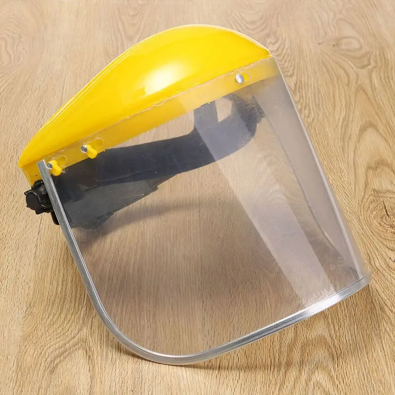 1х Прозрачная защитная шлифовальная маска для лица для козырьков защитная маска для глаз