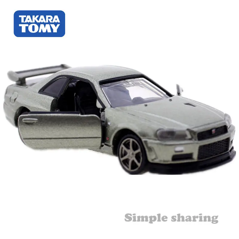 Takara Tomy Tomica Premium Nissan Skyline GTR V SPEC Nur модель комплект 1: 62 миниатюрная литая под давлением машинка игрушка забавные волшебные детские игрушки