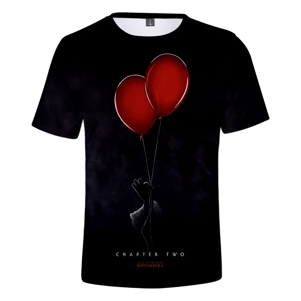 

Lassic Movie Series IT: Chapter 2 printed t shirt New Fashion Design High Quality T Shirt Unisex Tops