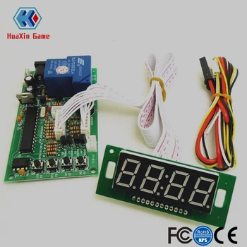 

Timer Control Board Time Controller PCB Power Supply For Coin Acceptor Selector With 40cm White Lead,JY-15B