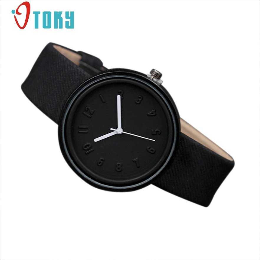 

OTOKY Canvas Fashion Number Watches Casual Quartz Thin wristwatches Relogio for women reloj mujer #40 Gift 1pc