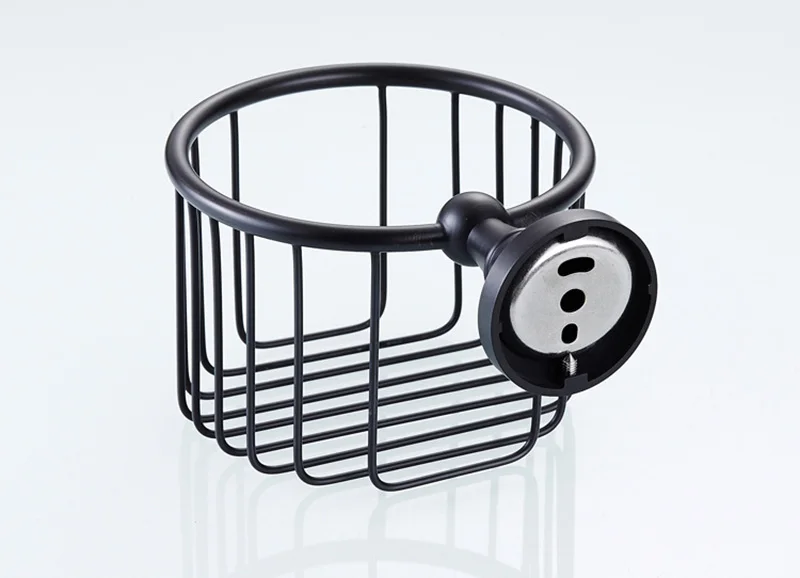 paper holder toilet black vintage