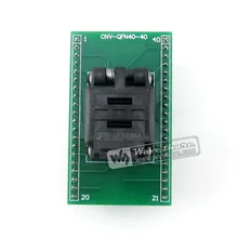 QFN40 К DIP40# QFN40 MLF40 MLP40 IC тестовая розетка программируемый адаптер 0,4 мм шаг