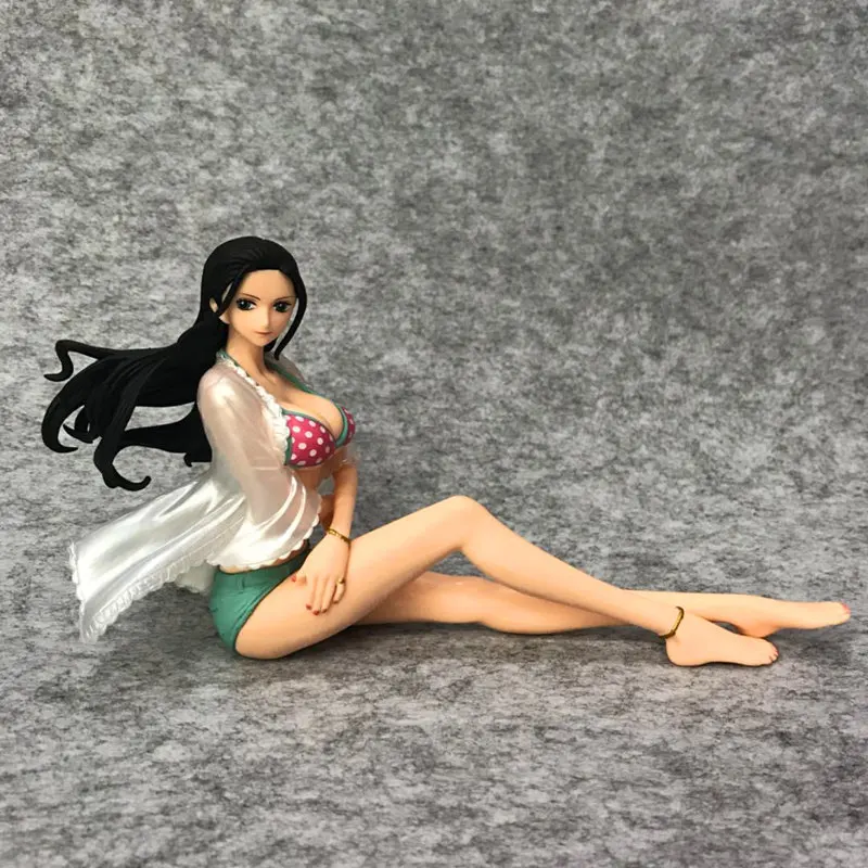 

ONE PIECE Swimwear Charm Nico Robin Sitting Posture PVC Action Figure Collectible Model Toy Boxed Holiday gift Christmas gift