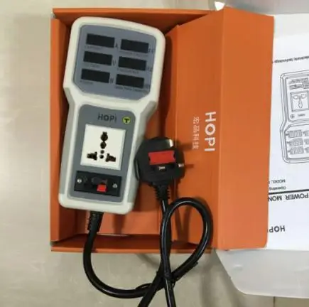 Цифровой Электрический Измеритель Тестер монитор ваттметр, анализатор энергосберегающие лампы тестер HP9800 0-9999KW EU Plug