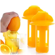 Мини ручная соковыжималка для цитрусовых оранжевого пластика соковыжималка для лимона фруктовый пресс сок
