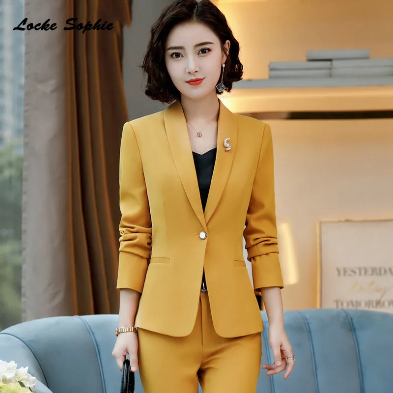 

Women's Plus size Slim fit Blazers coats 2019 Summer cotton Long sleeves Small Suits jackets ladies Skinny Blazers Suits coats