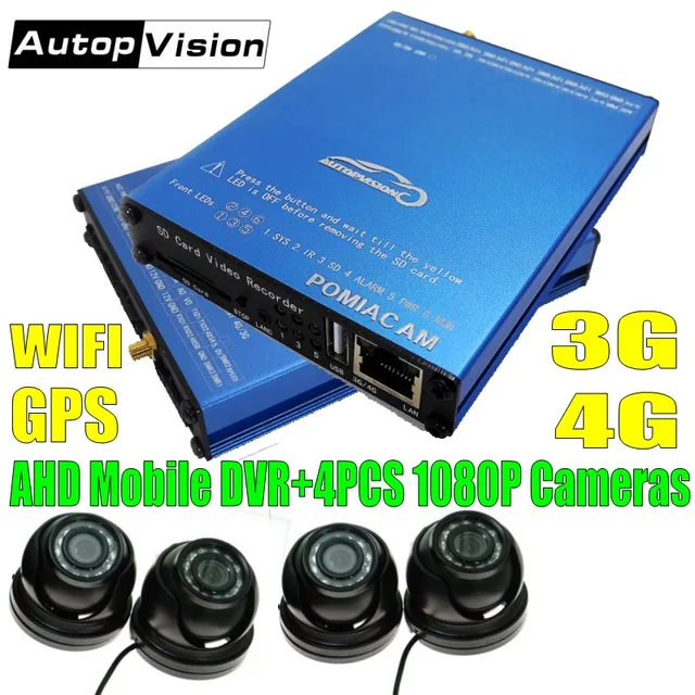 Best Price DHL Free AHD 1080P 4CH 4G Vehicle Mobile DVR SD Card DVR Bus Car CCTV Video Surveillance System with WIFI GPS tracking SDVR104 Best Price DHL Free AHD 1080P 4CH 4G Vehicle Mobile DVR SD Card DVR Bus Car CCTV Video Surveillance System with WIFI GPS tracking SDVR104