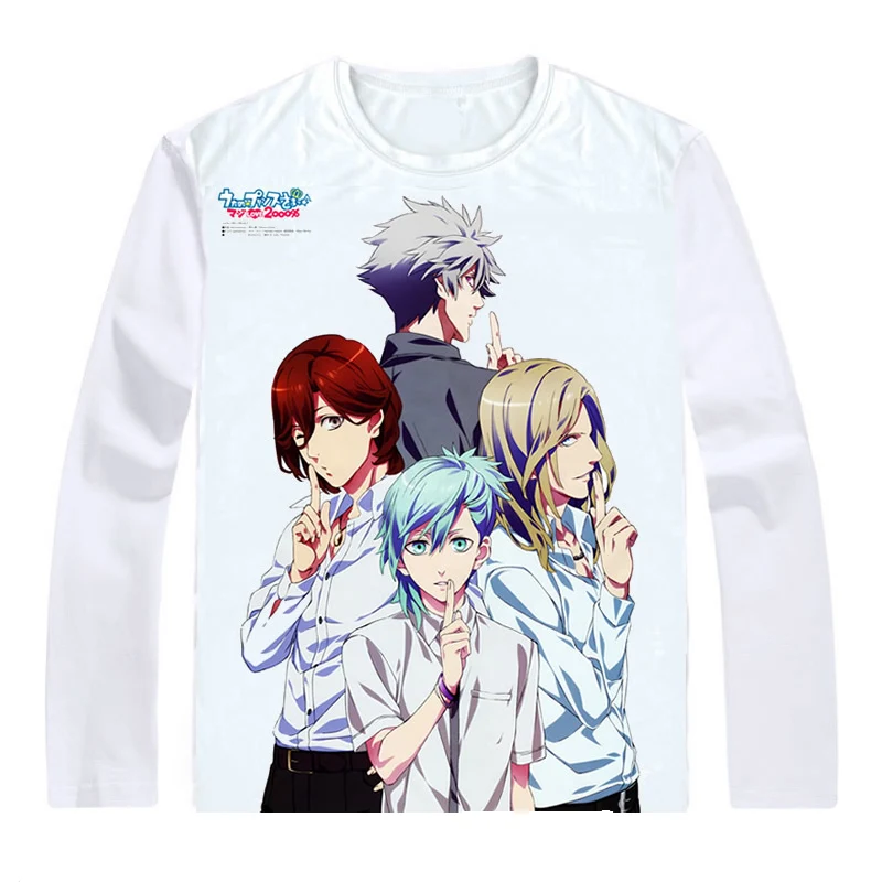 Футболки Uta no Prince sama футболки с длинным рукавом в разных стилях рубашки принцами