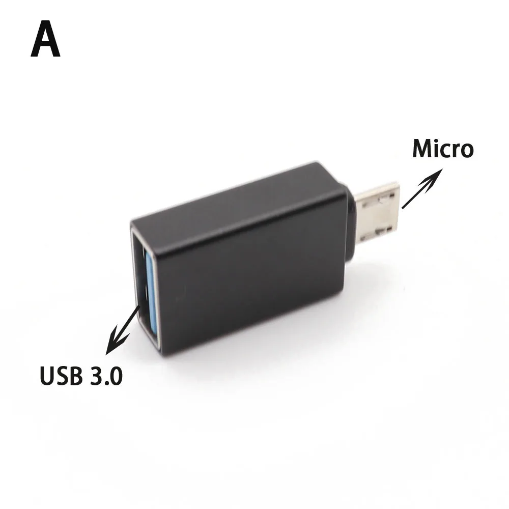 Адаптер otg TingDong type c 3 0 micro usb преобразователь данных для зарядки и передачи microusb usbc