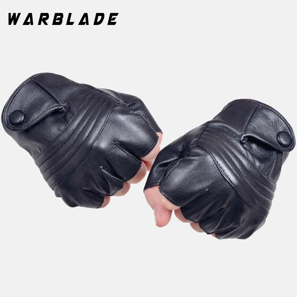 Мужские кожаные перчатки для вождения WarBLade новые стильные Перчатки фитнеса