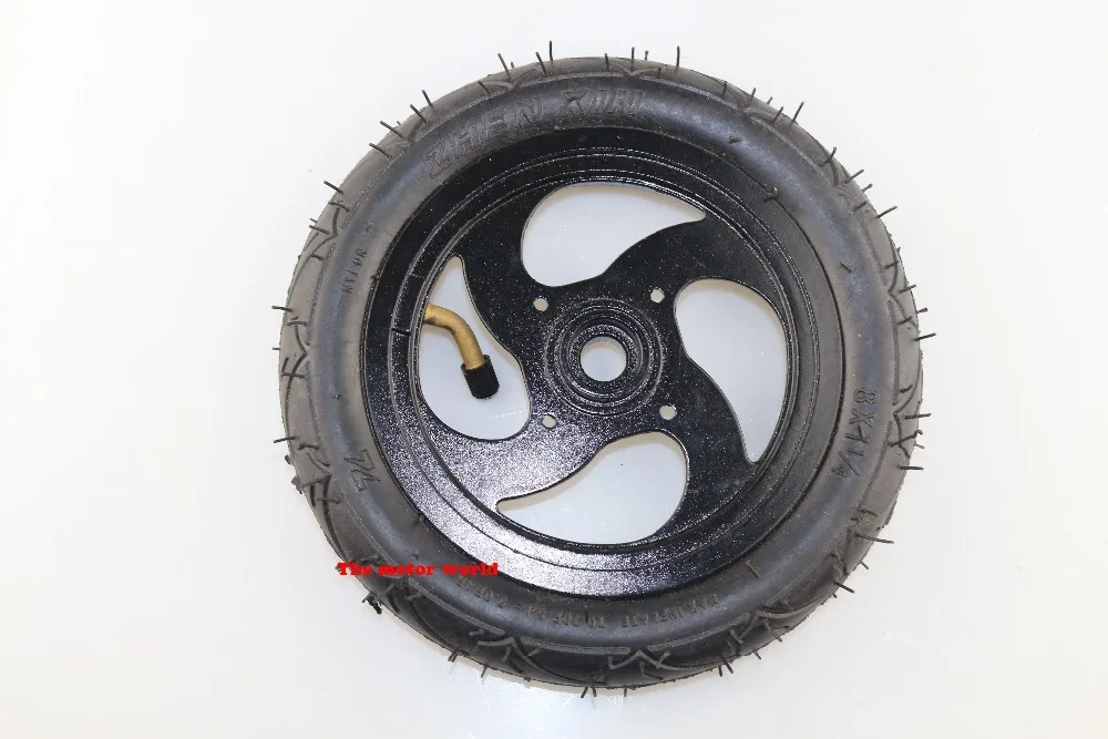 8" Pneumatic Wheel With Inner Tube For Kickscooter Scooter Wheel Size