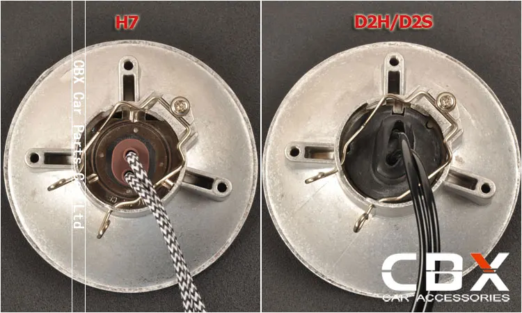 CBX 7 S HID H7 D2S D2H high beam relfector 6