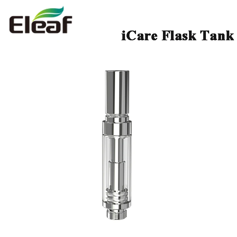 

Original Eleaf iCare Flask Atomizer 1ML E Cigarette Tank inbuilt ceramic atomizer head For Icare Flask Box MOD vape