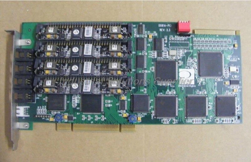 

D081A-PCI REV:2.3 DONJIN-DN081A4F Voice Card With Module 100% tested perfect