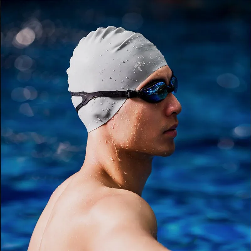 Xiao mi jia 7th плавательные зажимы из мягкого силикона cap Водонепроницаемый