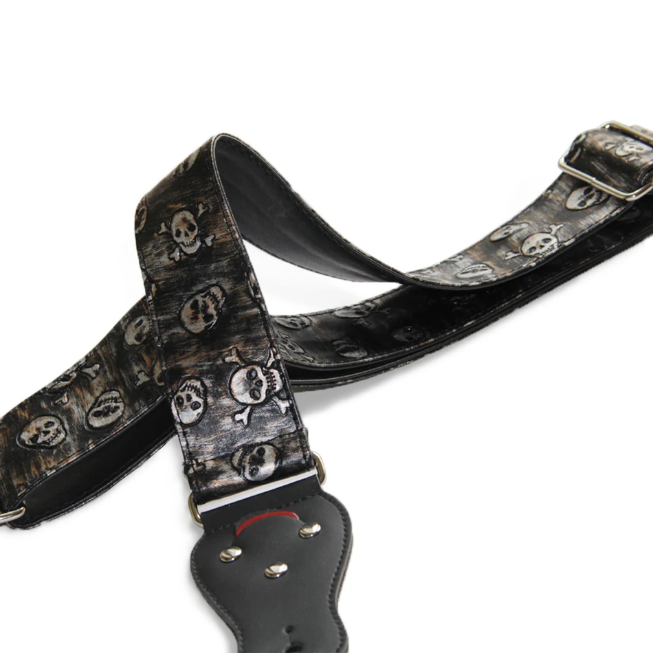 Ремень для гитары с черепом дьяволом рок You|folk guitar strap|guitar strapbass strap |