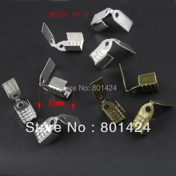 

500pcs 87-19 jewelry finding cord crimp end caps for lather crimp tips