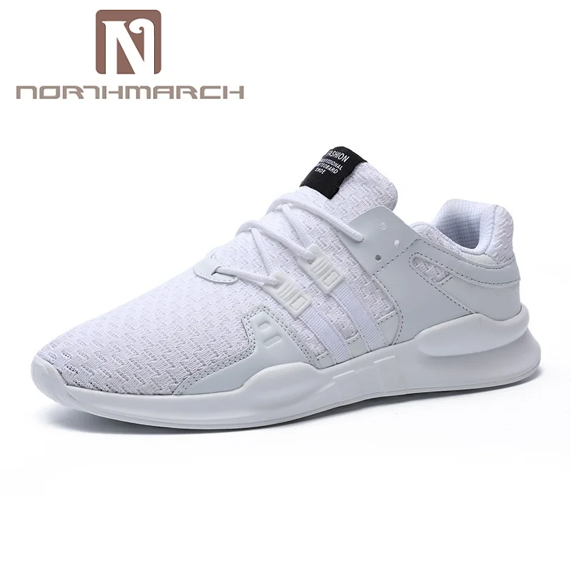NORTHMARCH أزياء رجالي رياضية خفيفة الوزن الرجال الدانتيل متابعة أحذية الرجال تنفس عارضة الأحذية Zapatillas هومبر الكبير حجم 39- 48 NORTHMARCH أزياء رجالي رياضية خفيفة الوزن الرجال الدانتيل متابعة أحذية الرجال تنفس عارضة الأحذية Zapatillas هومبر الكبير حجم 39- 48