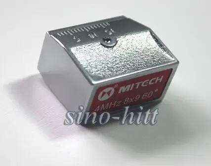 Mitech 60 градусов 4 МГц 8x9 мм угол луча контактный датчик для ультразвукового дефектоскопа