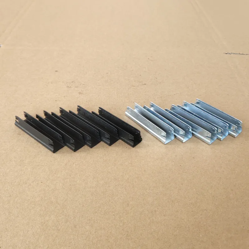 

100pcs black silver 7.62x54 Spring Steel Mosin Nagant 5 round stripper clips