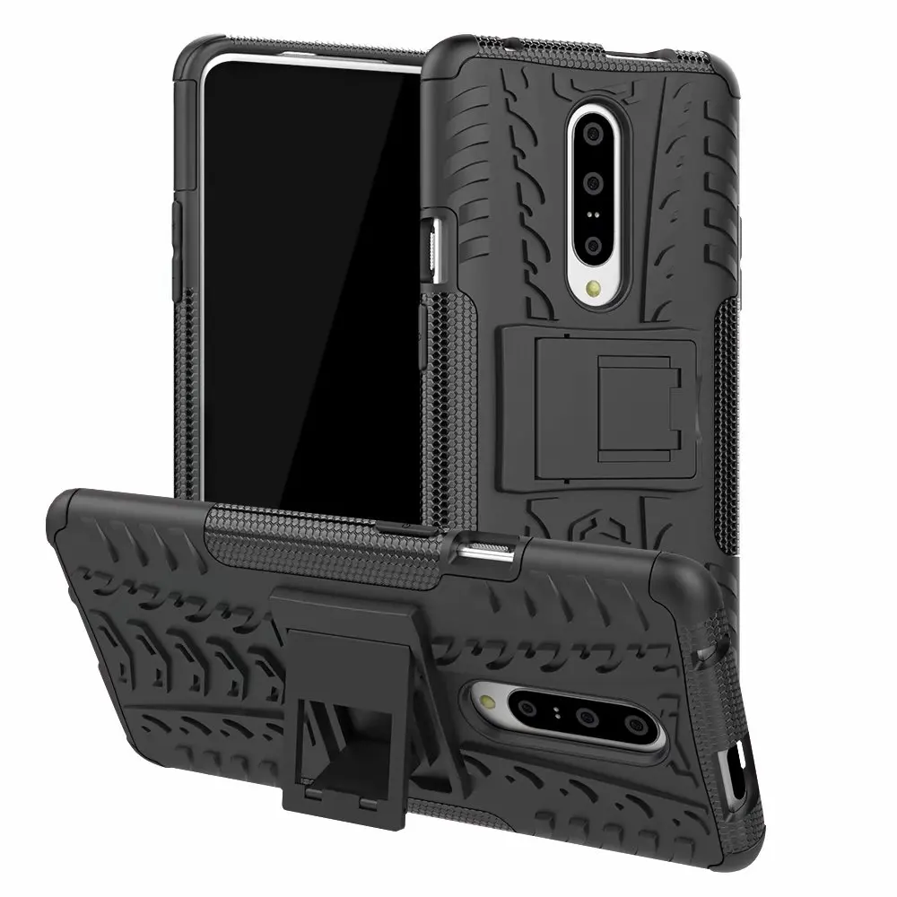 Прочный противоударный защитный чехол с жесткой подставкой для oneplus 7 1 + 7/oneplus 6T 6