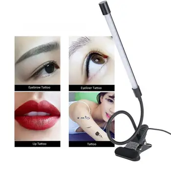 

Portable USB LED Clip Table Adjustable Desk Light For Tattoo/Manicure/Makeup Nail Lamps For Nails Permanent Makeup Supplie