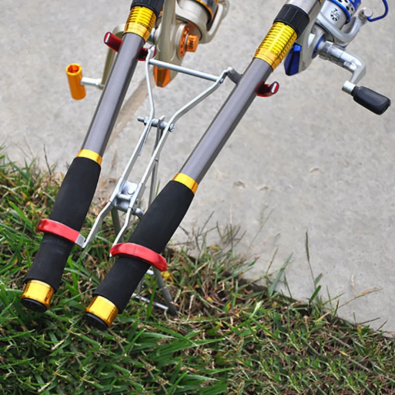

Adjustable Bracket Fishing Rod Stand Holder Sea Fishing Tackle Outdoor Beach Fishing Rod Base Mount Rests Stand Holder Bracket