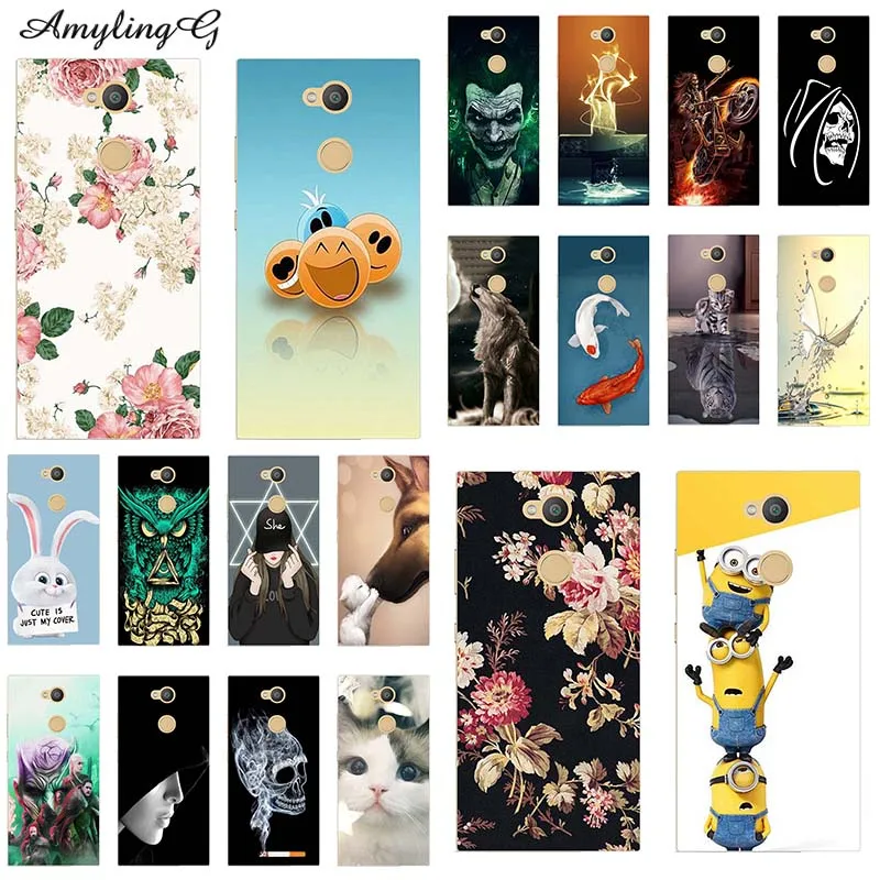 

Back Cover Case For Sony Xperia L2 Case Silicone Coque For Sony Xperia L2 Cover Funda For Sony Xperia L 2 Dual H4311 Phone Case