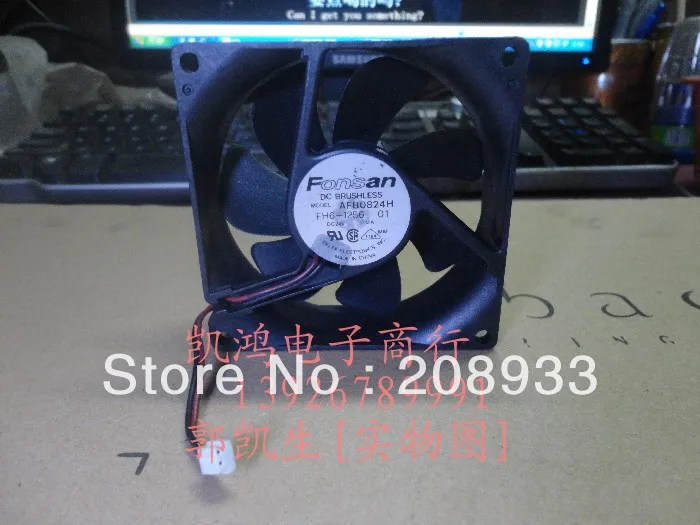 

For Original Delta AFB0824H 24V 0.12A 8CM 8025 IPC fan inverter fan+cooling fan