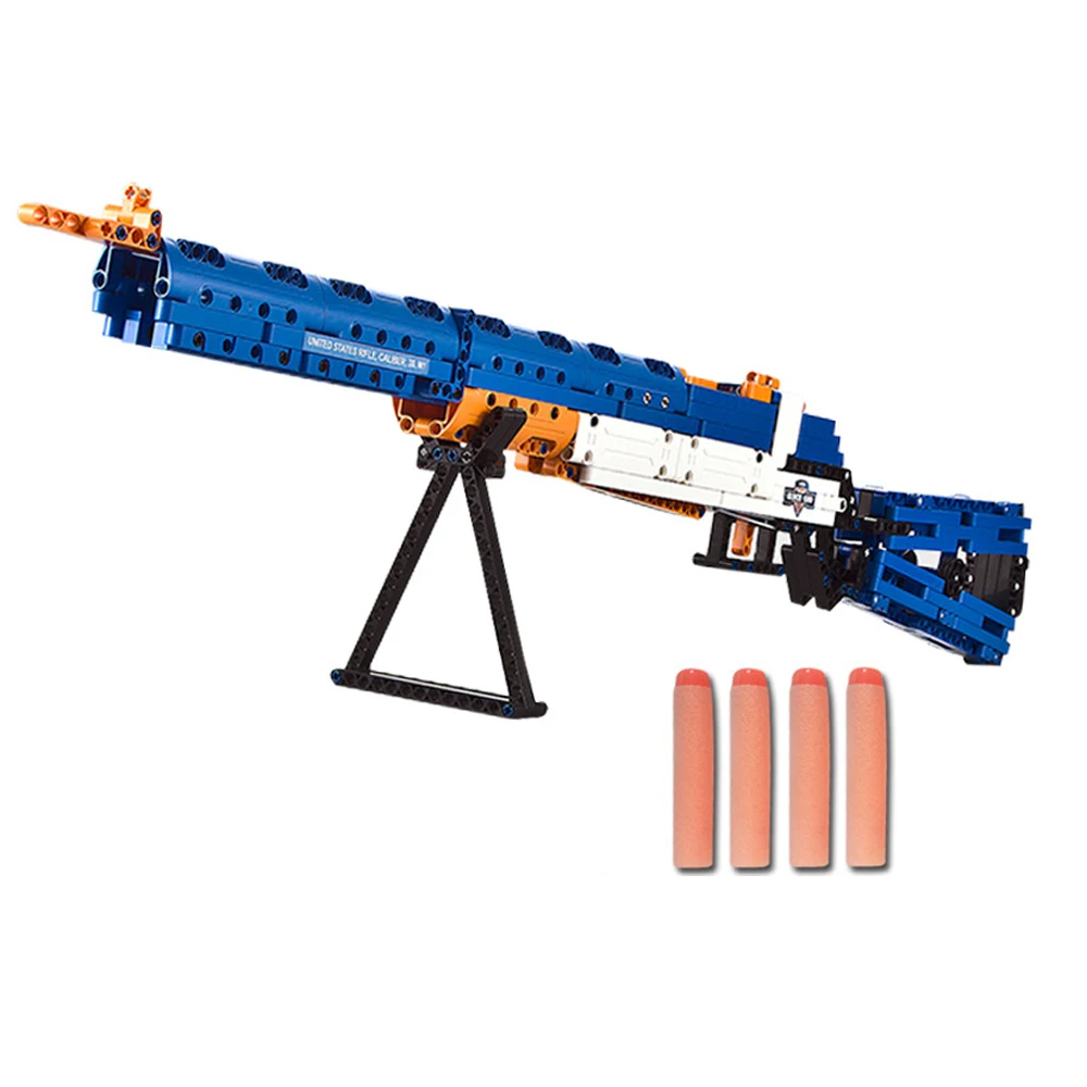 Building Blocks Toy Gun 583pcs DIY Gun Assembly Blocks children toy GUN technic Arms Model Assembled Toy Brick Building Blocks