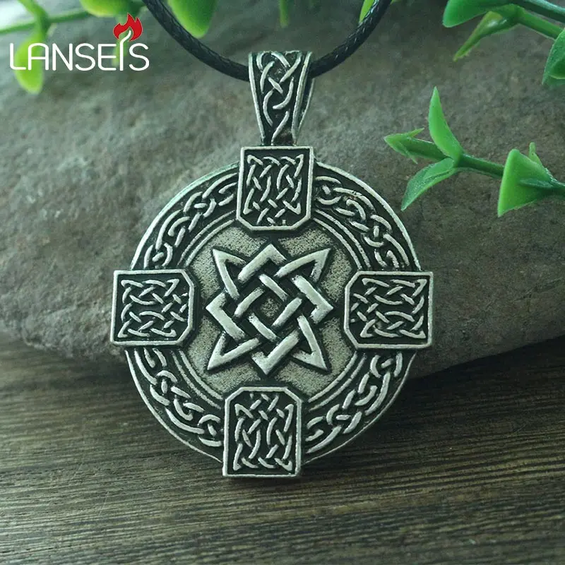 Lanseis 1 шт. Viking ювелирные изделия Одежда для дам Viking Boob Bling Подвеска славянский оберег Lunula женские ювелирные изделия