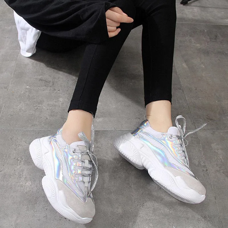 Женская обувь Массивные кроссовки zapatos de mujer Цвет розовый Сезон весна chaussures femme на