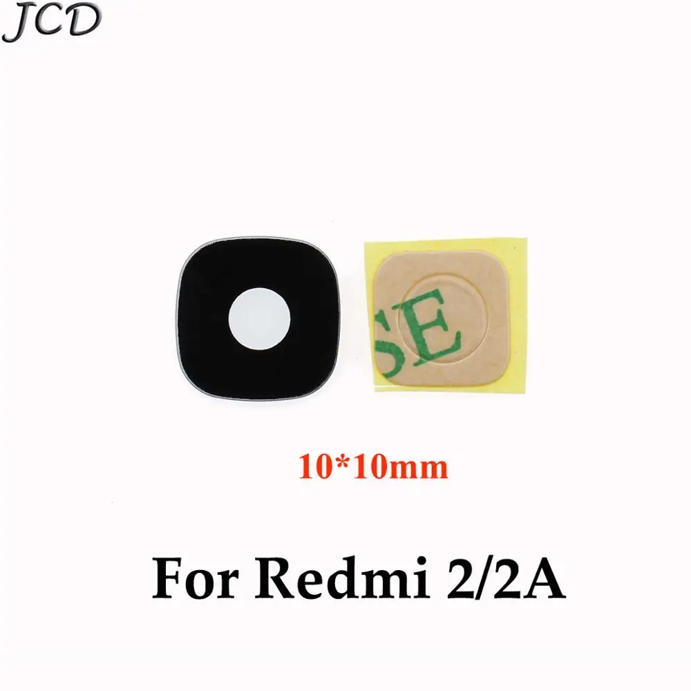 JCD камера стекло для Xiaomi Redmi Note 2 3 4 5 4x 5A Redmi 3 4 4A 6 Pro 5Plus задний тыловой объектив камеры стекло+ наклейка запчасти