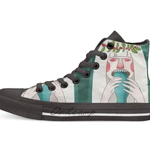 PSC Повседневная Высокая холщовая Обувь Кеды легкие ботинки для ходьбы