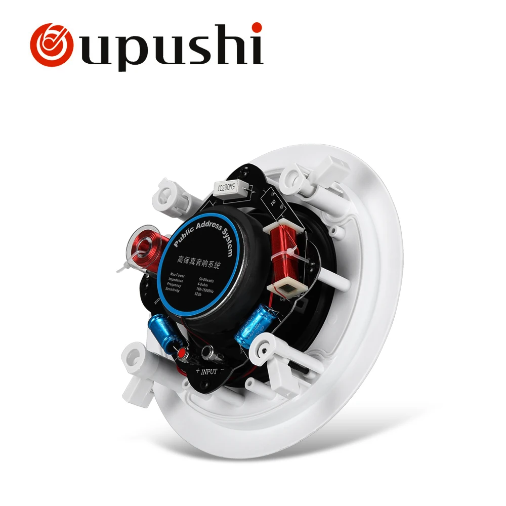 Flash Deal Oupushi Home Theater System 250W AV Karaoke Amplifier 8 Ohm Digital Stereo Echo Ceiling Speaker 30W Coaxial Wall Speaker 3