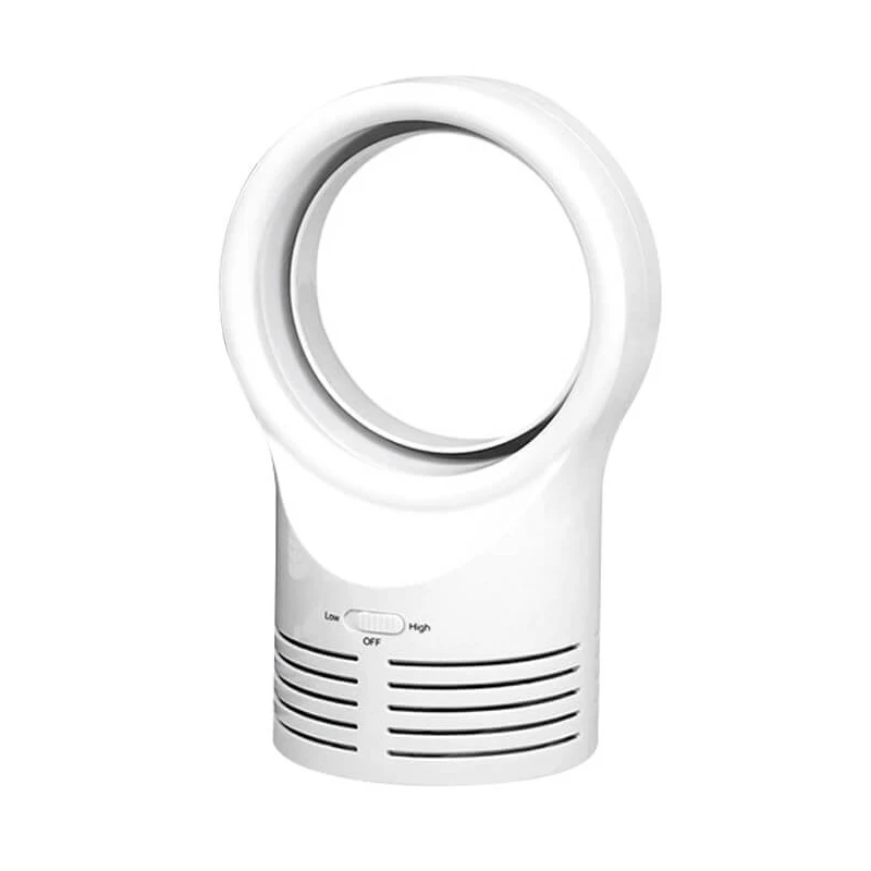 US Plug Portable Desktop Bladeless Safety Cooling Fan Fanless Fan Air