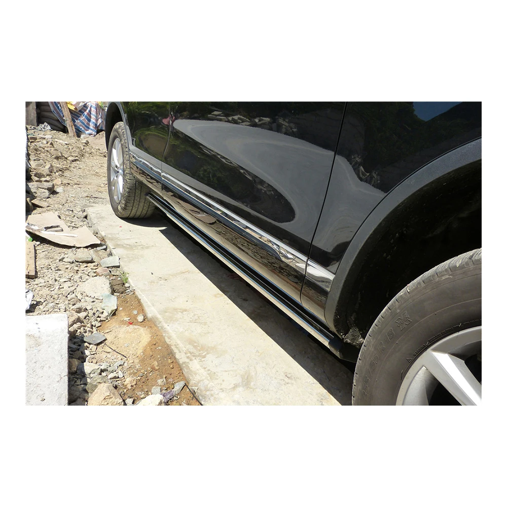 Автомобильная боковая педаль из алюминиевого сплава для touareg автомобильная