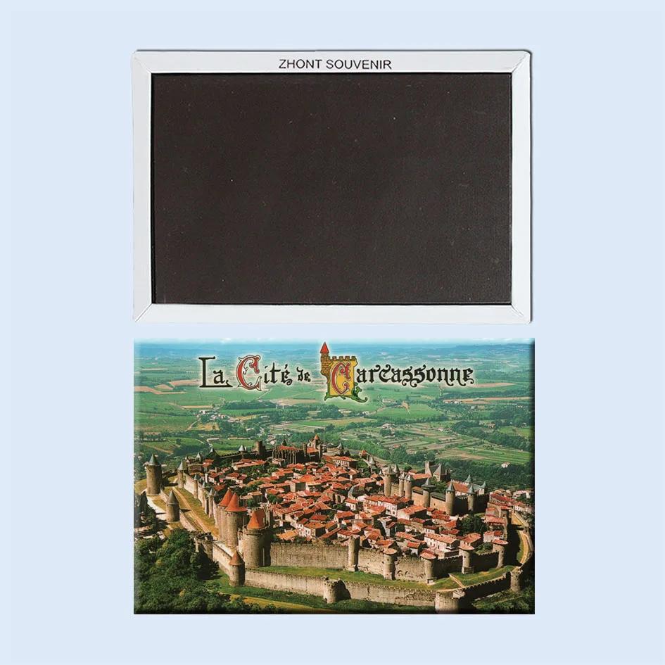 

Carcassonne A beautiful ancient city in the south of France 22481 ,Souvenirs of Worldwide Tourist;fridge magnet gift