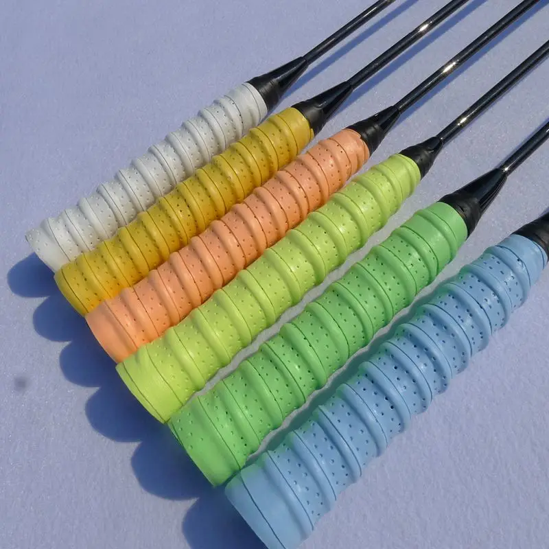 10 pcs لا شعار إيفا مضاد للانزلاق تنس مضرب Overgrip الريشة مضارب أكثر من القبضات