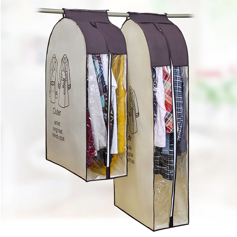 Pick Non Woven Fabric Hanging Dust Proof Clothes Cover Suit Dress Pick Non Woven Fabric Hanging Dust Proof Clothes Cover Suit Dress Soft Storage Garment Bags In From Home Garden On Aliexpress Alibaba