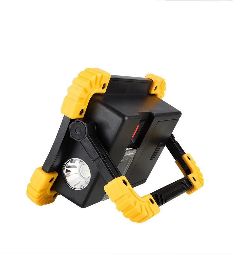 Lâmpada de Trabalho Portátil para Camping Luz de Emergência 100 w Cob 4 modo Led Lanterna Portátil à Prova d' Água Holofote Recarregável Holofotes 9 100 w cob lâmpada de trabalho led