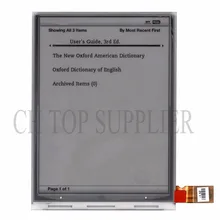 original PVI 6 inch ED060SCE ED060SCE(LF)T1 E-ink display for NOOK2 SONY PRS-T2 SONY PRS-T1 free shipping