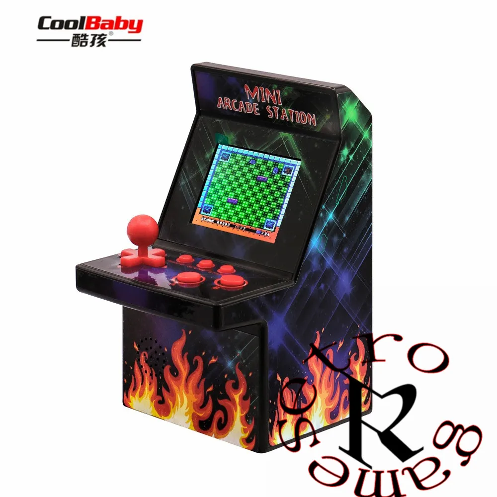 ShinyBoy Retro Handheld Game Machine Built-in 220 Classic Arcade Games 2.5 TFT Screen Portable Video Game Palyer Blue SB5 Travel Electronic Game Device Birthday Xmas Present Gift for Boys Girls