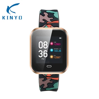 

Heart rate Smart Bracelet waterproof Smart band Blood pressure smart wristband activity tracker remote camera gifts for friends